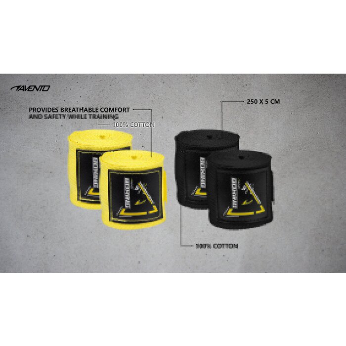 Avento® Avento - Boxbandagen •  Gelb
