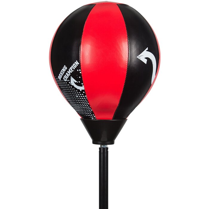 Get & Go® Get & go® - Entraîneur de boxe Standard Junior • REFLEX • Noir/Rouge