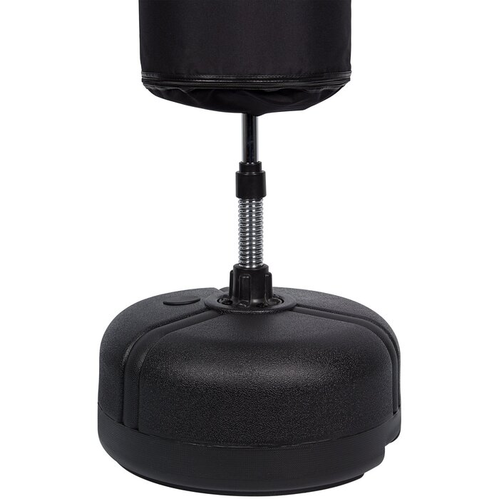 Avento® Avento® - Bokszak Opblaasbaar Standaard • REFLEX • Zwart/Geel