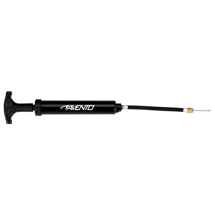 Avento® Avento - Ball pump • Double Action TOPLINE II • Black/White