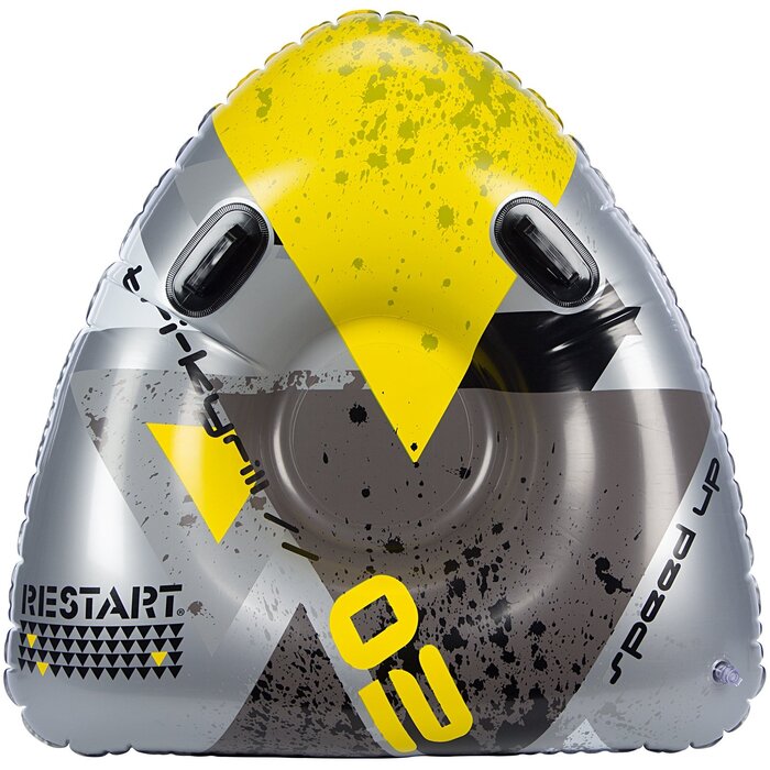 Restart® Restart® - Opblaasbare Sneeuwglijder • TRI-KYRILL • Grijs/Zwart