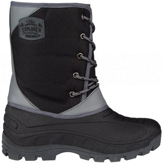 Winter-grip Snow boots Jr • NORTHERN HIKER • Black/Gray