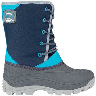 Winter-grip Schneestiefel Jr • NORTHERN HIKER • Dunkelblau/Blau