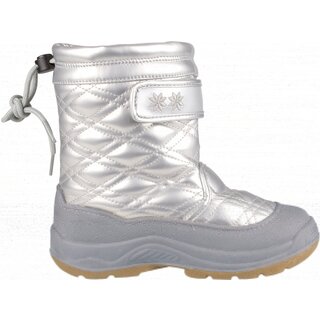 Winter-grip Schneestiefel Jr • QUILT BIEBER • Silber/Grau