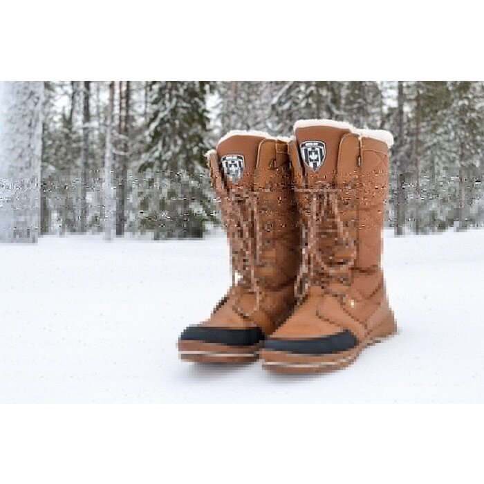 Winter-grip Winter-grip® - Snowboots Sr • CHECKERED WALKER • Bruin/Beige