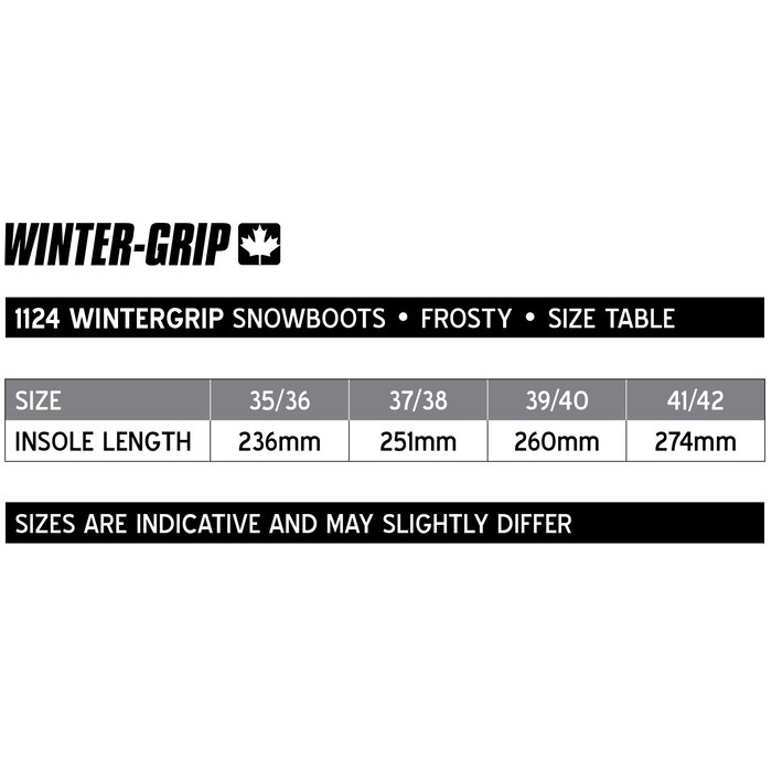 Winter-grip Winter-grip® - Snowboots • FROSTY • Zwart/Grijs