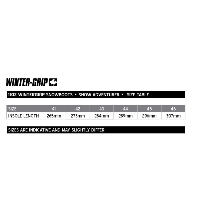 Winter-grip Winter -Grip® - Snow boots Sr • SNOW ADVENTURER • Brown/Black