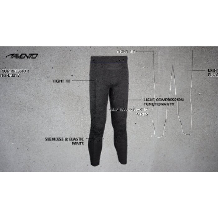 Avento® Avento® - Thermobroek Heren • SUPERIOR • Zwart/Donkerblauw