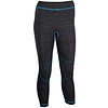 Avento® Pantalon thermique dames • SUPERIOR • Noir/Aqua