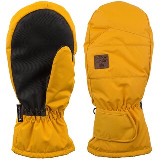 Starling® Moufles de ski Taslan Sr • NEVA • Moutarde/Noir