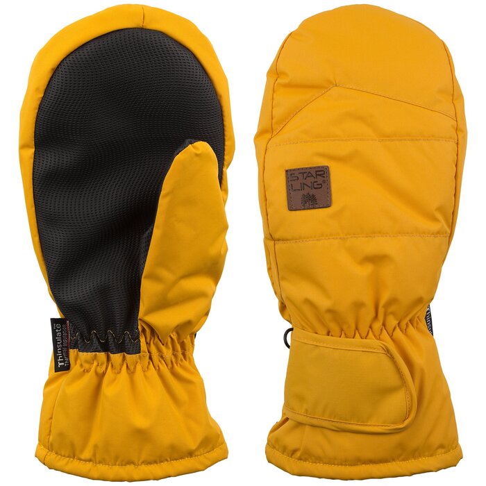 Starling® Starling® - Moufles de ski Taslan Sr • NEVA • Moutarde/Noir