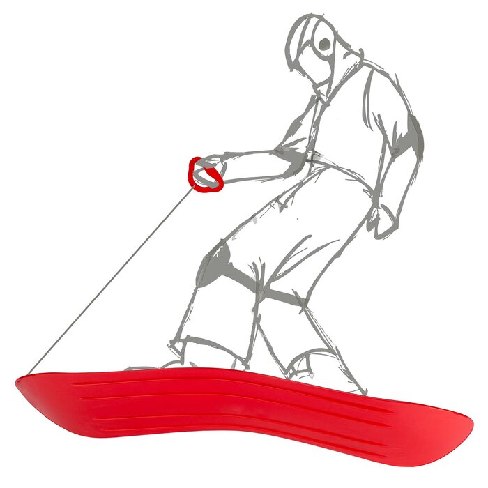 Restart® Restart® - Sled • SLIDEBOARD • Red