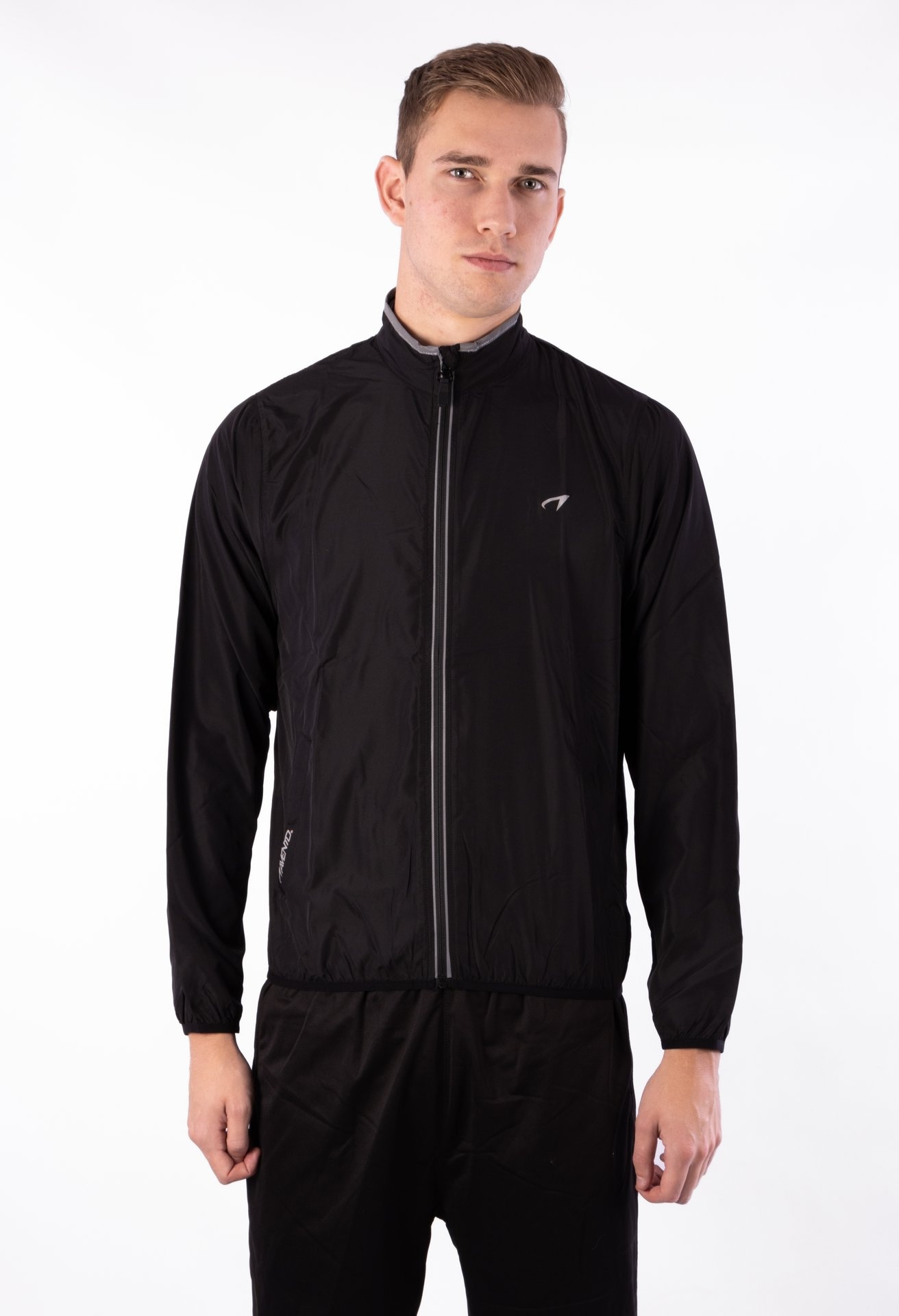 Avento® Avento - Veste de course pour homme - BASIC BLACK - Noir