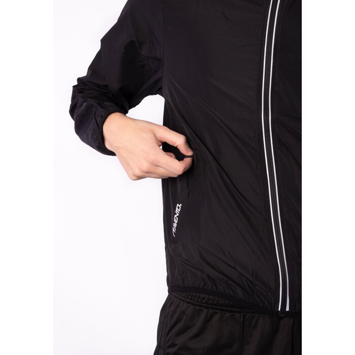 Avento® Avento - Runningjack Heren - BASIC BLACK - Zwart
