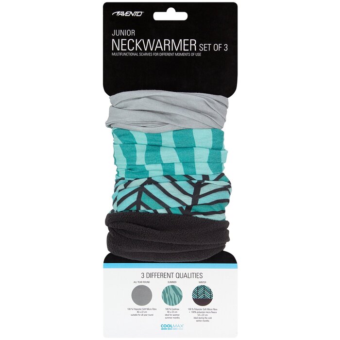 Avento® Avento - Ensemble à col roulé junior -3pcs • ACTIVE • Pétrole/Bleu clair