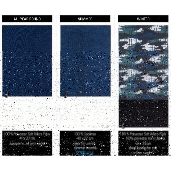 Avento® Avento - Ensemble à col roulé junior -3pcs • ACTIVE • Bleu foncé/Vert