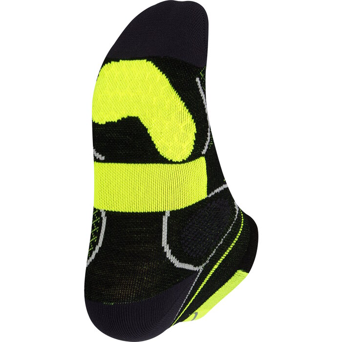 Avento® Avento - Laufsocken mit Climayarn • Schwarz/Fluorgelb