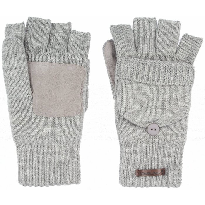 Starling® Starling® - Fingerless gloves knitted Senior • NOËL • Gray