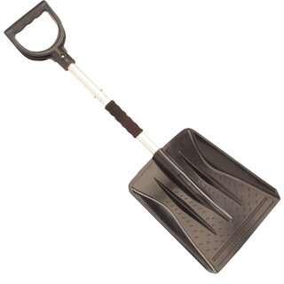 Snow scoop • Dismountable • Black/Aluminum