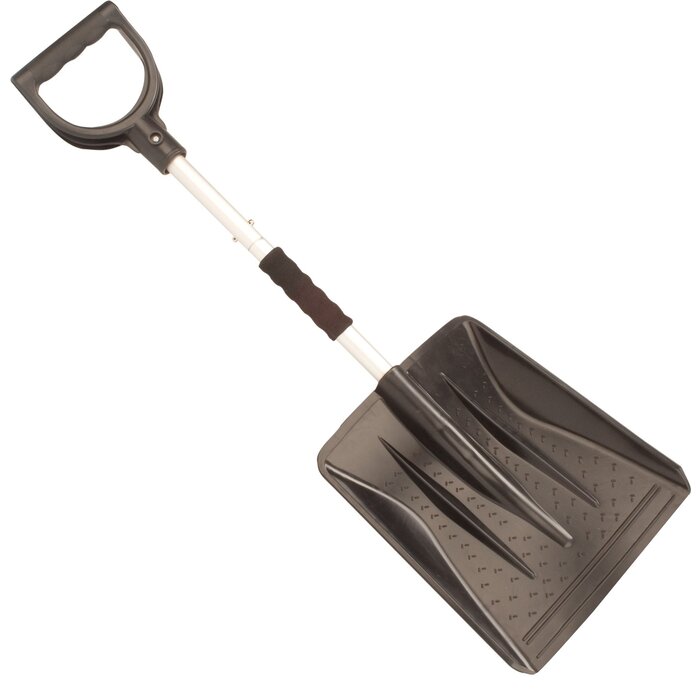Snow scoop • Dismountable • Black/Aluminum