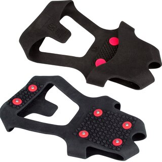 Winter-grip Winter-grip® - Antislip Zool • GRIP STUDS • Zwart/Rood