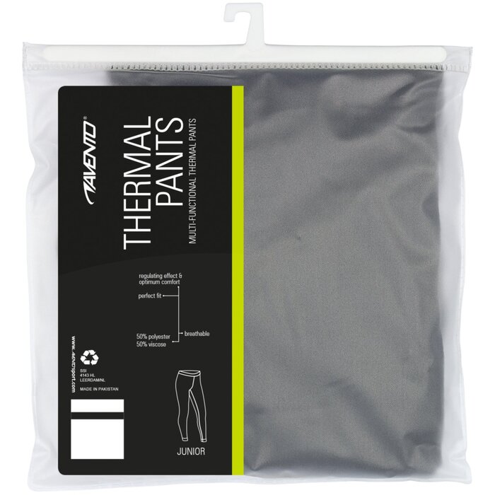 Avento® Avento - Pantalon thermique • JUNIOR • Noir