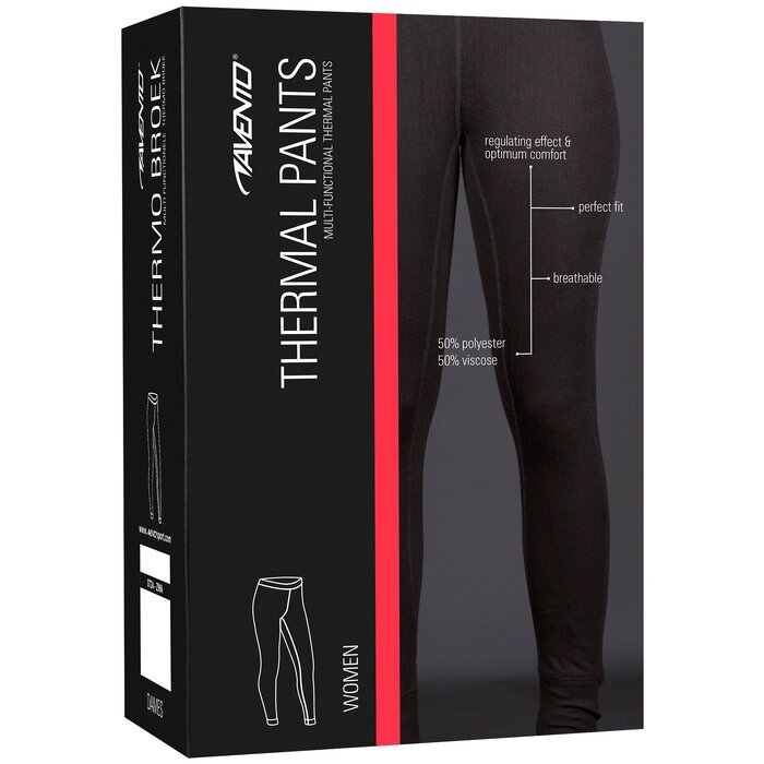 Avento® Avento - Pantalon thermique • Femmes • Noir