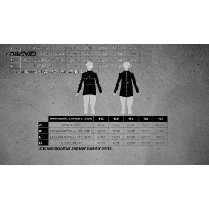 Avento® Avento - Thermo shirt Long sleeve • JUNIOR • Black