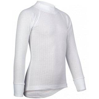 Avento® Langärmeliges Thermoshirt • JUNIOR • Weiß