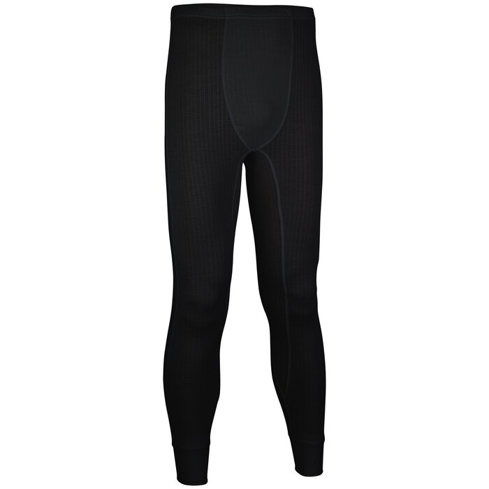 Avento® Avento - Pantalon thermique Hommes • 2 PACK • Noir