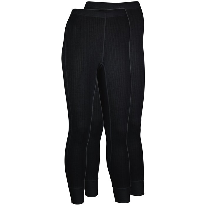 Avento® Avento® - Thermobroek Dames • 2-PACK • Zwart