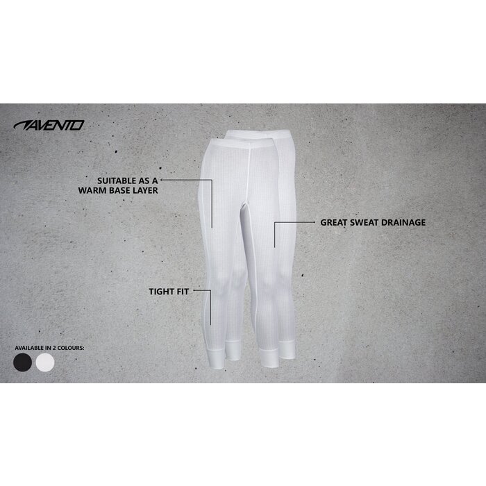 Avento® Avento - Thermo pants ladies • 2-PACK • Black