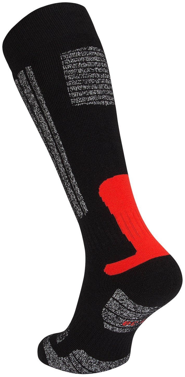 Starling® Starling® - Bas de ski Jr • 2 pack • FERNIE • Noir/Rouge
