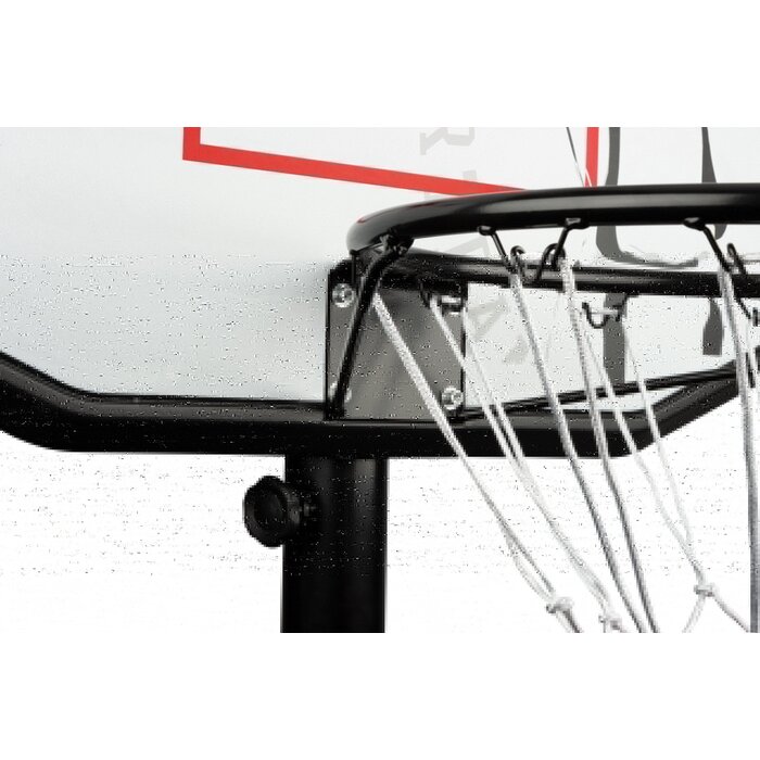 Avento® Avento - Basketballständer mobil und verstellbar • FAST BREAK • Schwarz/Weiß