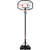 Avento® Basketball stand mobile and adjustable • FAST BREAK • Black/White