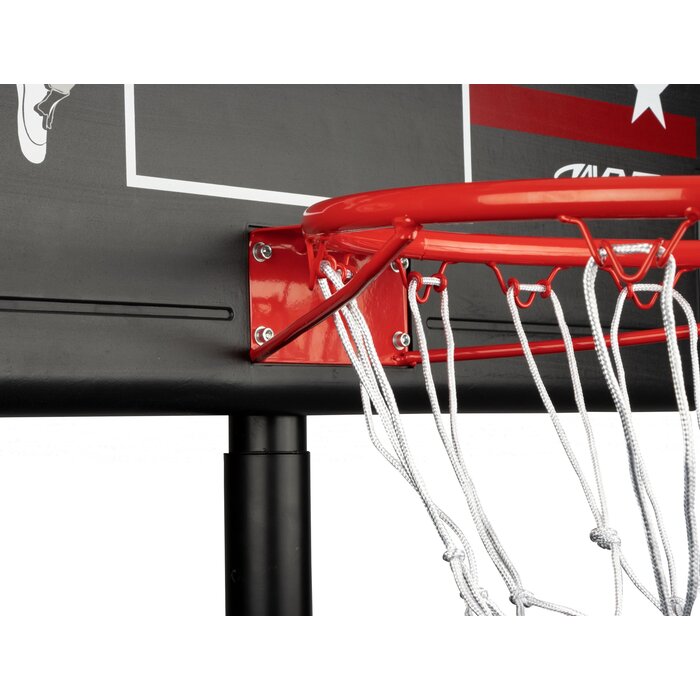 Avento® Avento - Support de basket mobile et réglable • HOT SHOT • Noir/Blanc