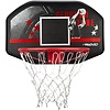 Avento® Basketball board + Ring + Net • REBOUND ZONE • White/Red