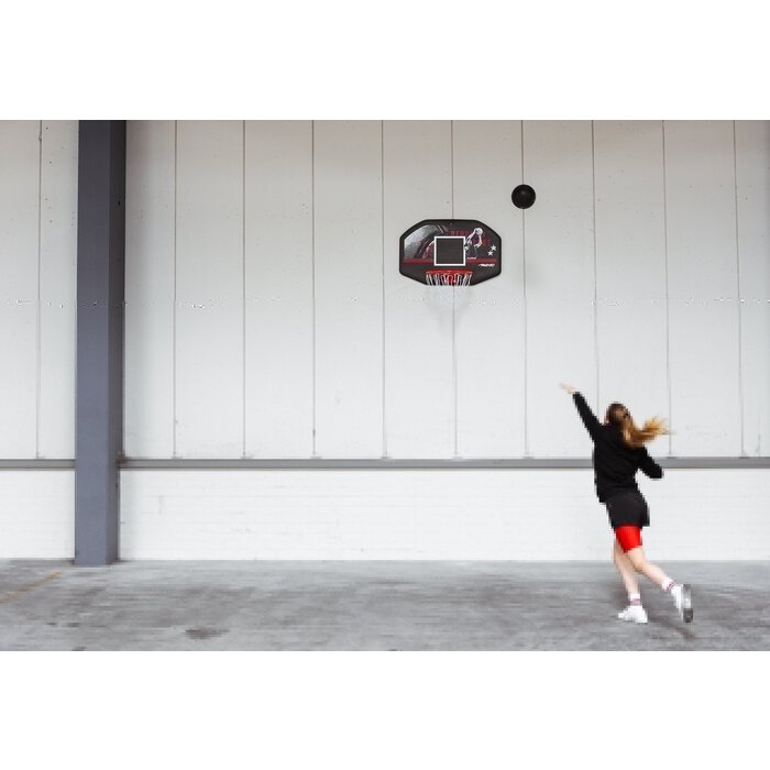 Avento® Avento® - Basketbalbord + Ring + Net • REBOUND ZONE • Wit/Rood