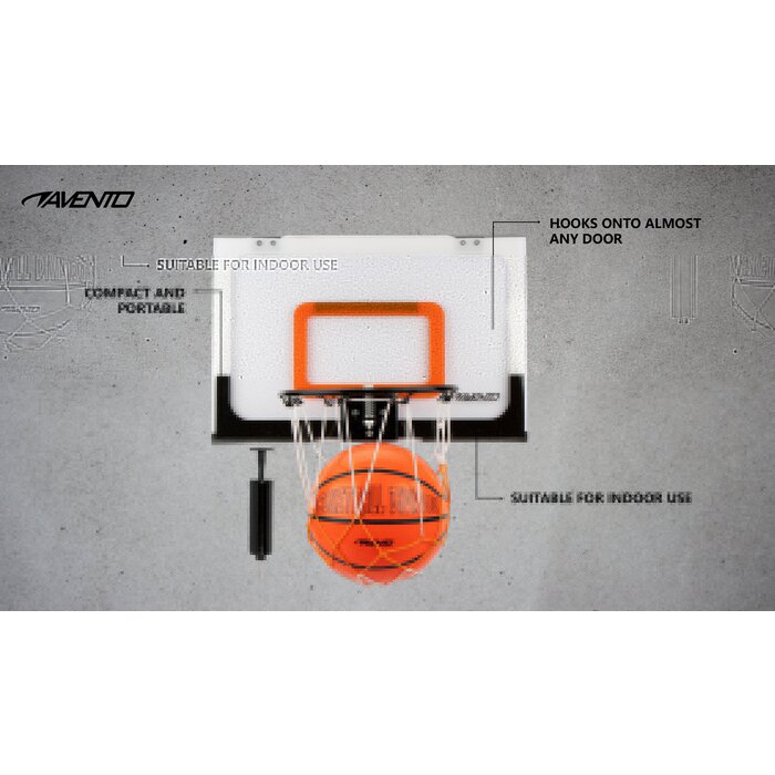 Avento® Avento - Ensemble de basket-ball • MINI • Transparent
