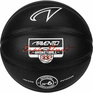 Avento® Avento® - Basketbal Maat 6 • TRIPLE THREAT • Zwart/Wit
