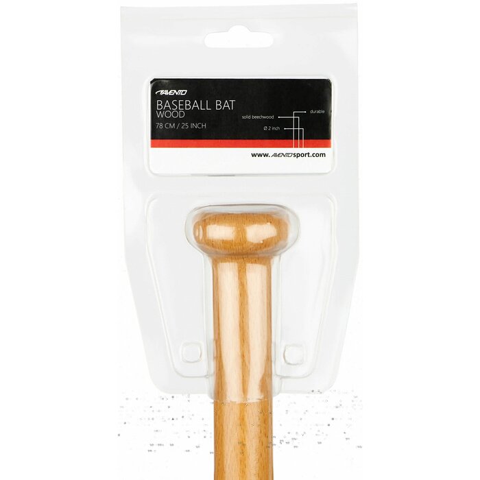 Avento® Avento - Bat de baseball • Bois • 78 CM • Marron