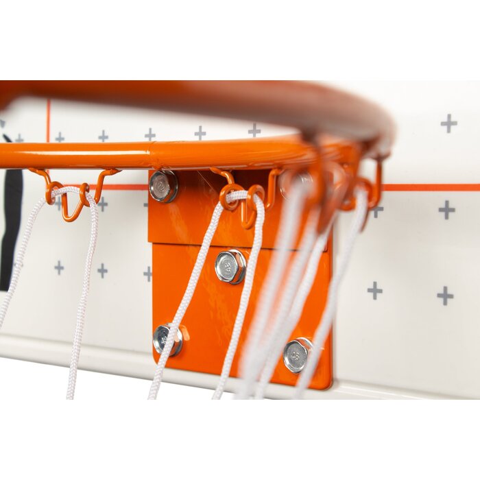 New Port® New Port® - Basketbalbord + ring + net • JUNIOR • Weiß/Grau