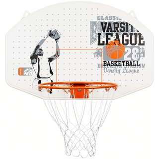 New Port® New Port® - Basketbalbord + ring + net • JUNIOR • Wit/Grijs