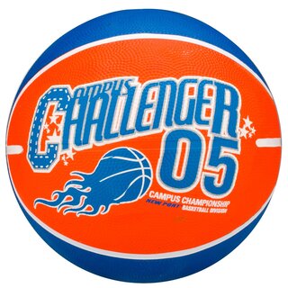 New Port® Basketbal Print • TAILLE 7 • Orange/Bleu