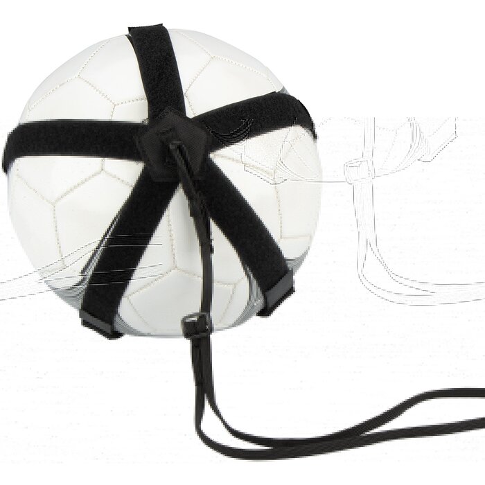 Avento® Avento – Fußball-Geschicklichkeitstrainer – Schwarz/Silbergrau