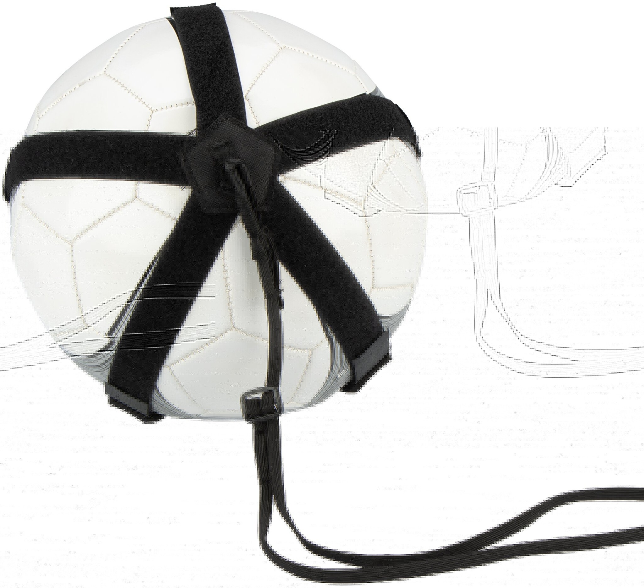 Avento® Avento – Fußball-Geschicklichkeitstrainer – Schwarz/Silbergrau