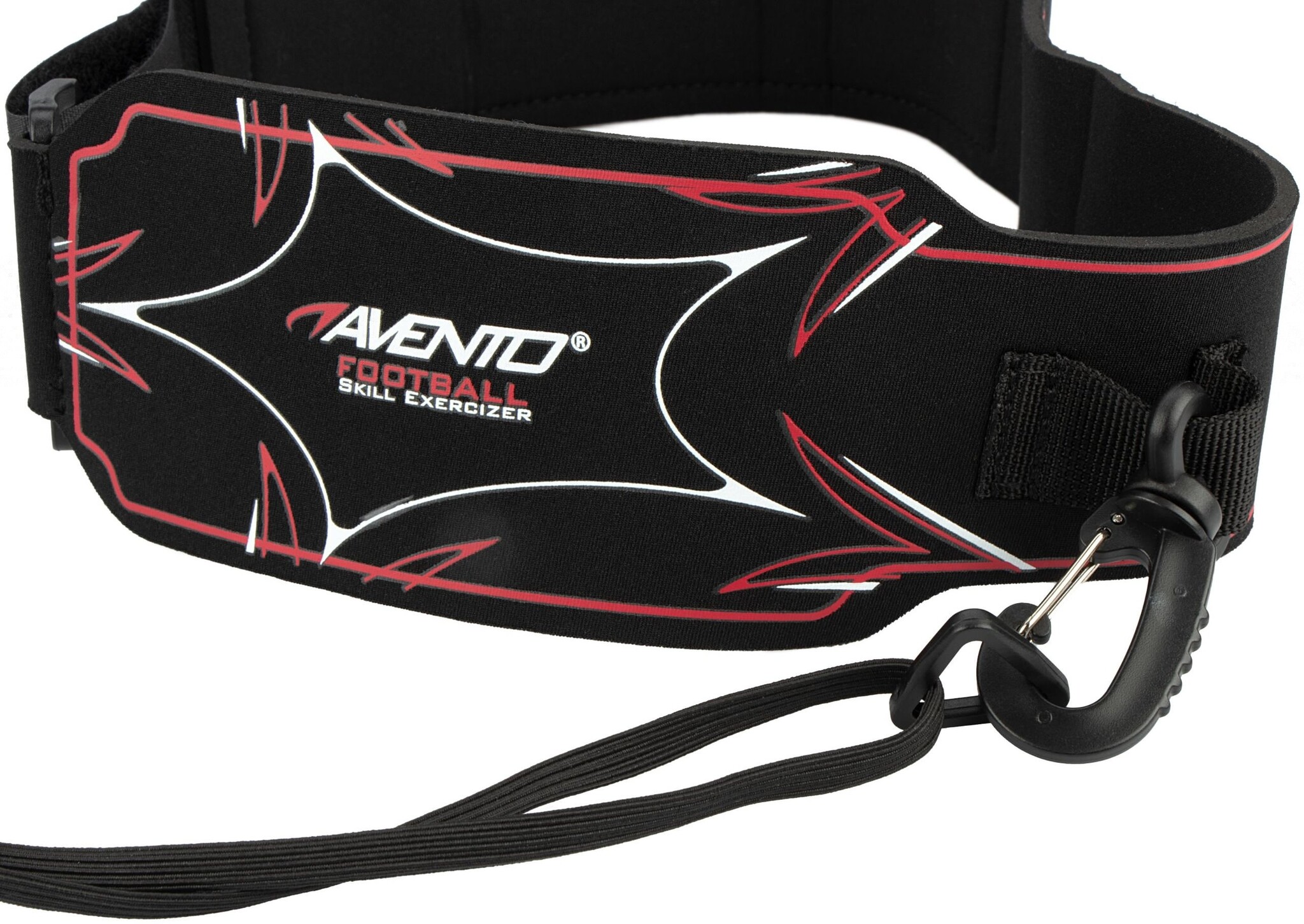 Avento® Avento – Fußball-Geschicklichkeitstrainer – Schwarz/Silbergrau