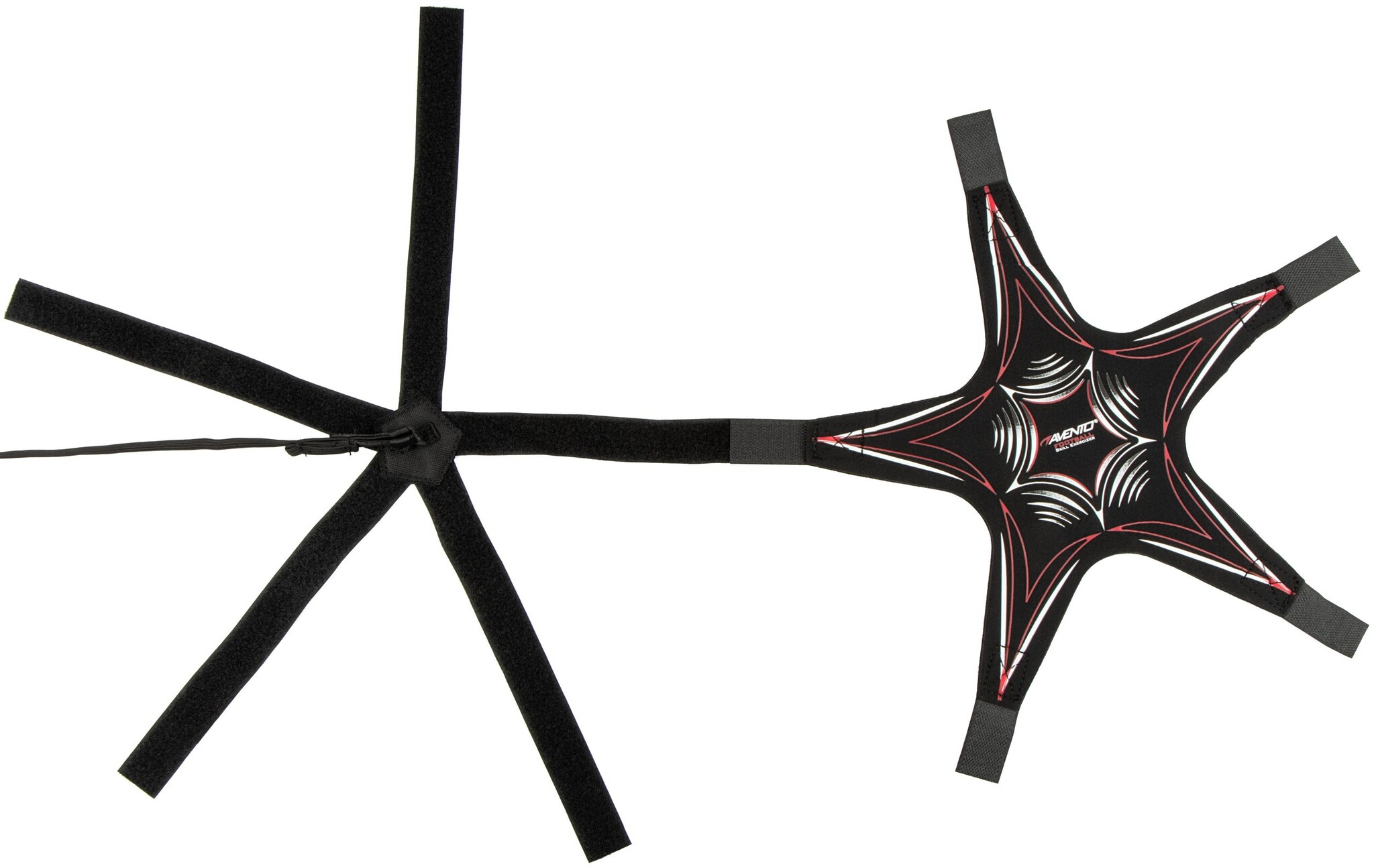 Avento® Avento – Fußball-Geschicklichkeitstrainer – Schwarz/Silbergrau