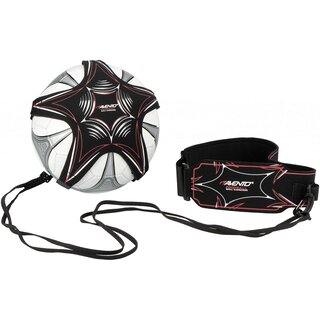 Avento® Trainer für Fußballtechnik • Schwarz/Silbergrau