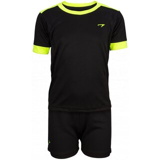 Avento® Avento - MADRID Sports Set - Junior - Black/Fluorescent Yellow
